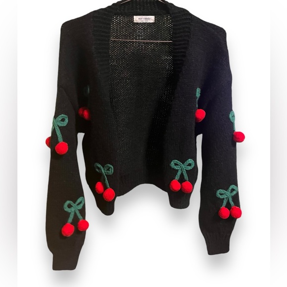 Cherry cardigan one size - Picture 2 of 5